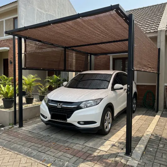 Canopy paranet untuk carport rumah